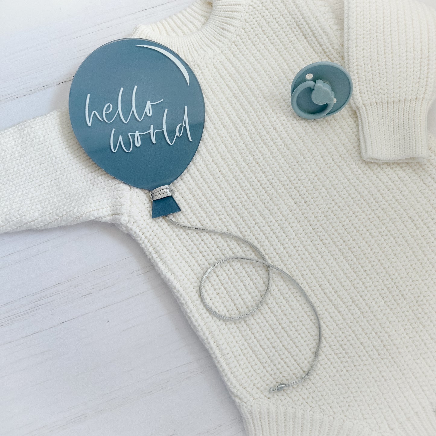 Palloncino "Hello World"