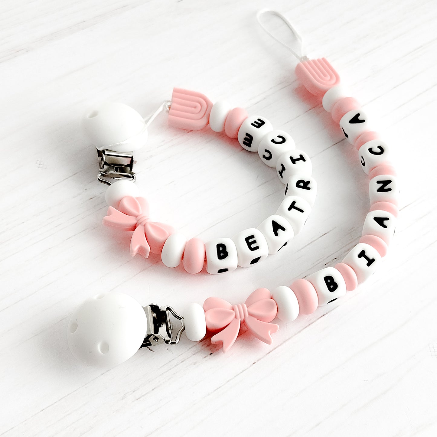 Set neonata Stella con catenella personalizzata