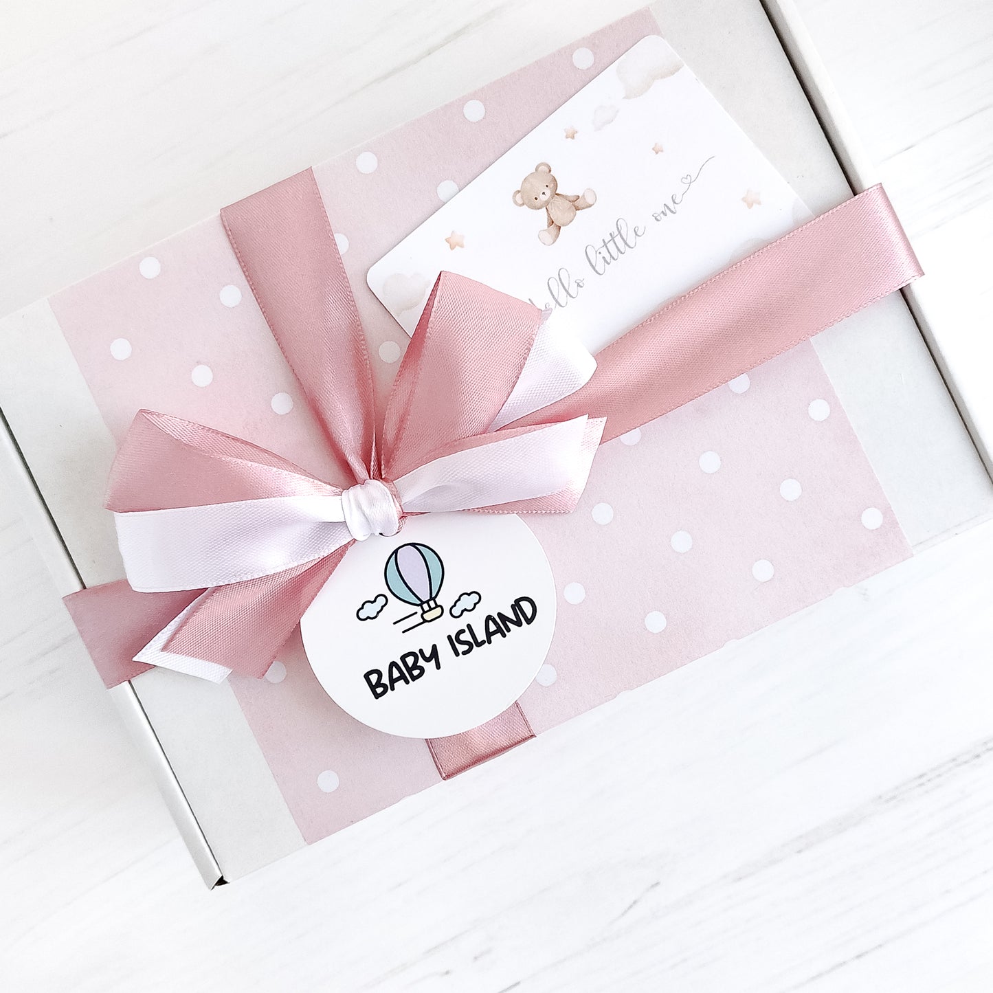 Welcome Baby Bunny newborn gift set