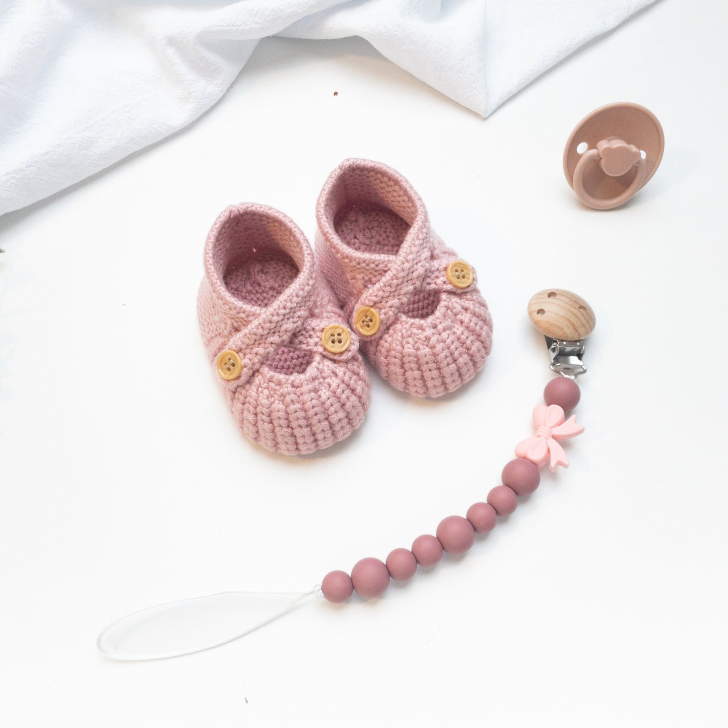 scarpine per neonata rosa, stivaletti neonata in maglia parte del set regalo per neonata baby bunny
