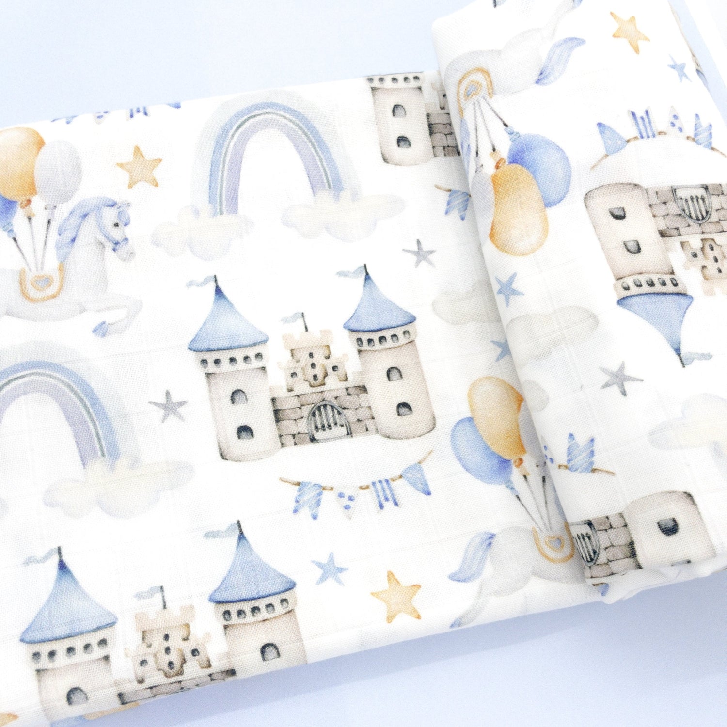 mussole neonato cotone bamboo fantasia baby swaddle grandi dimensioni genere neutro