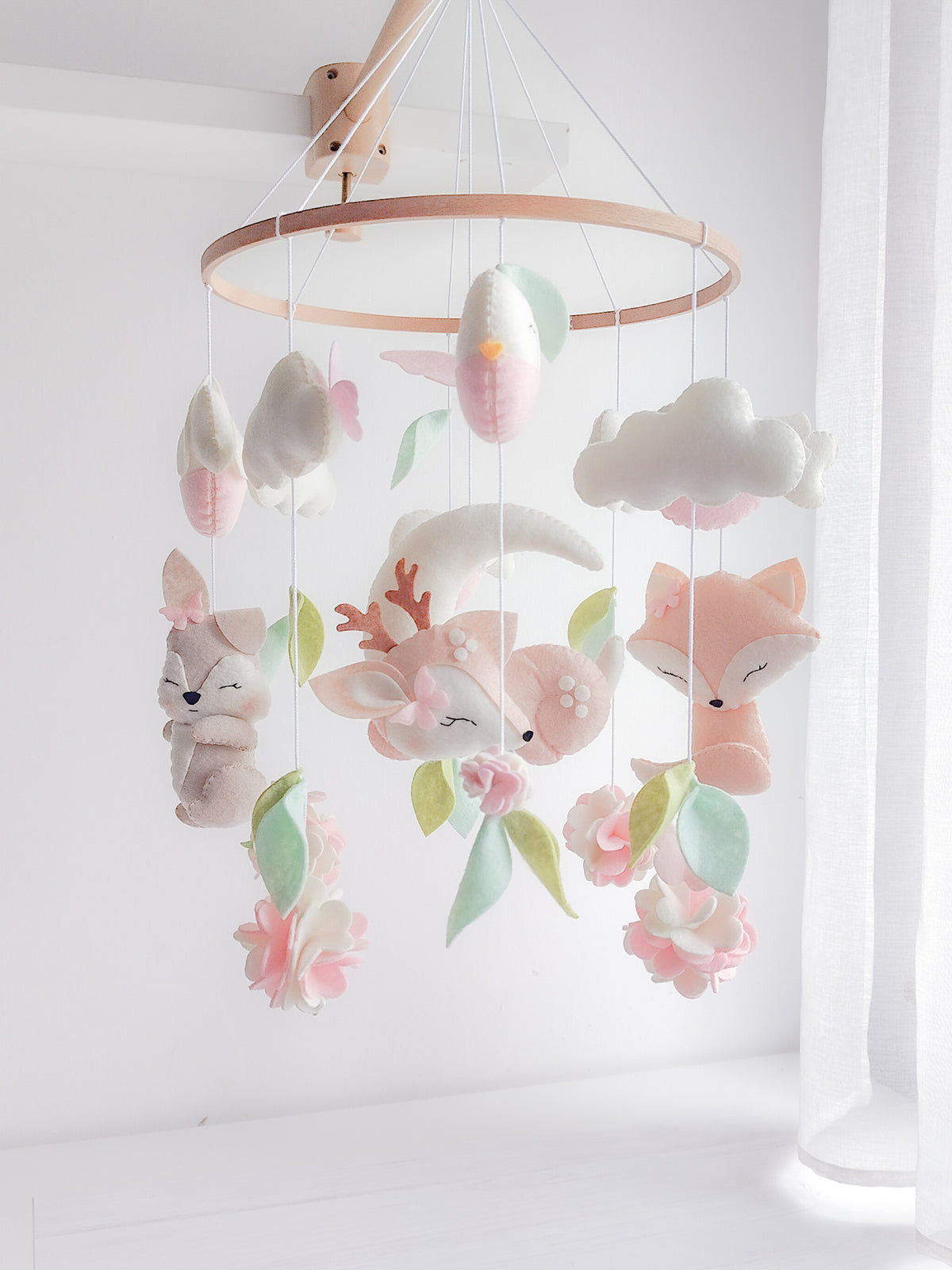 Baby-Mobile Waldtiere