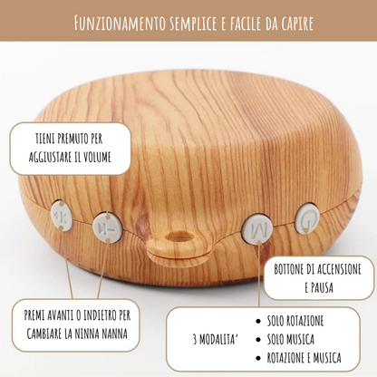 Supporto per giostrina culla Nuvola