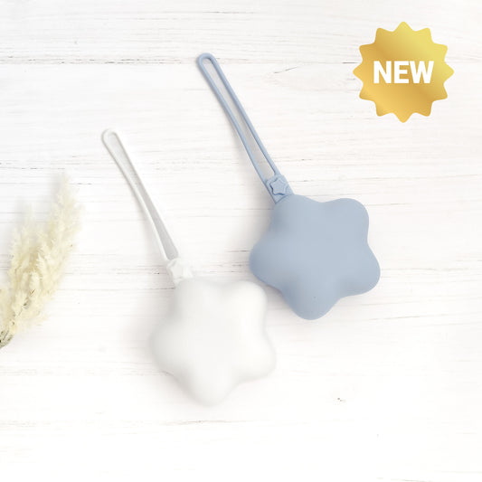 Custodie portaciuccio Stella in silicone - set da 2