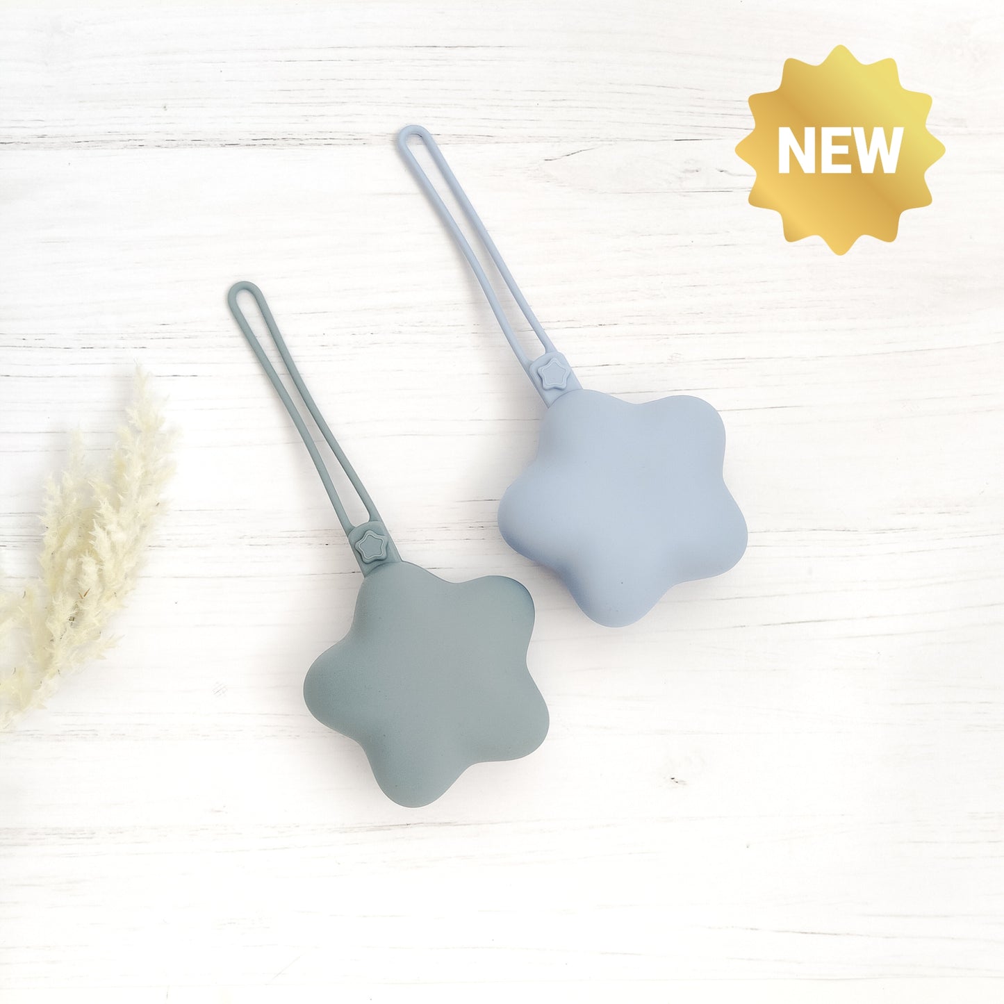 Custodie portaciuccio Stella in silicone - set da 2