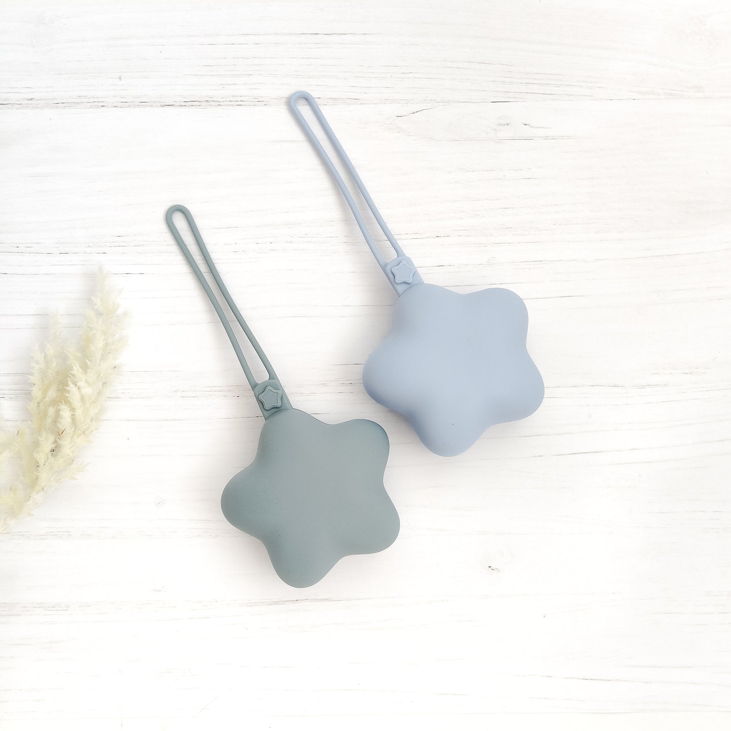 Custodie portaciuccio Stella in silicone - set da 2