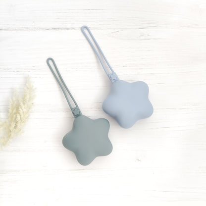 Custodie portaciuccio Stella in silicone - set da 2