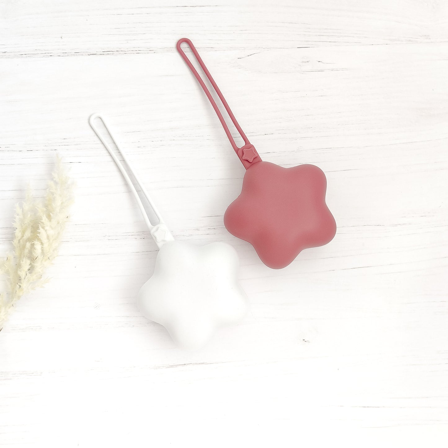 Custodie portaciuccio Stella in silicone - set da 2