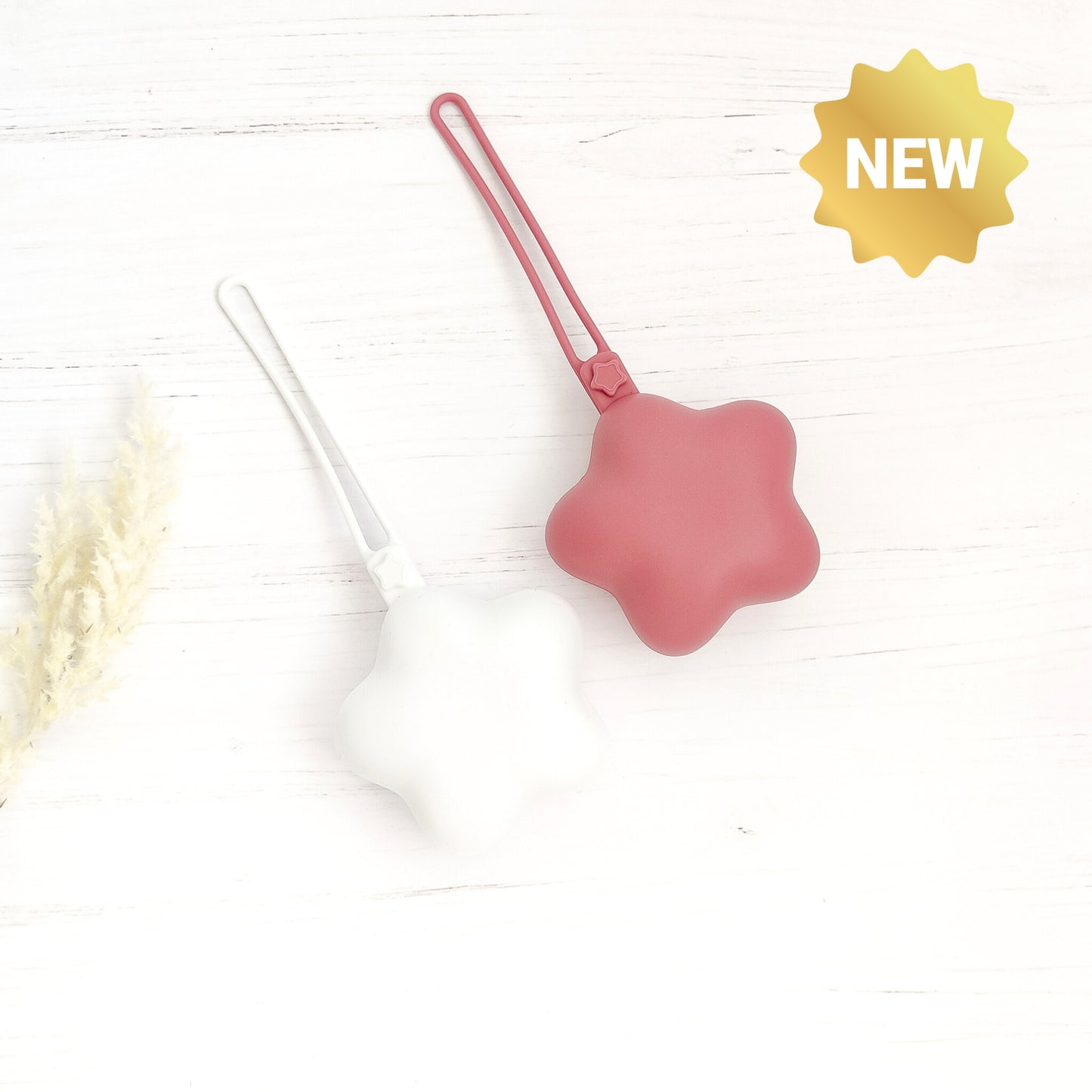 Custodie portaciuccio Stella in silicone - set da 2