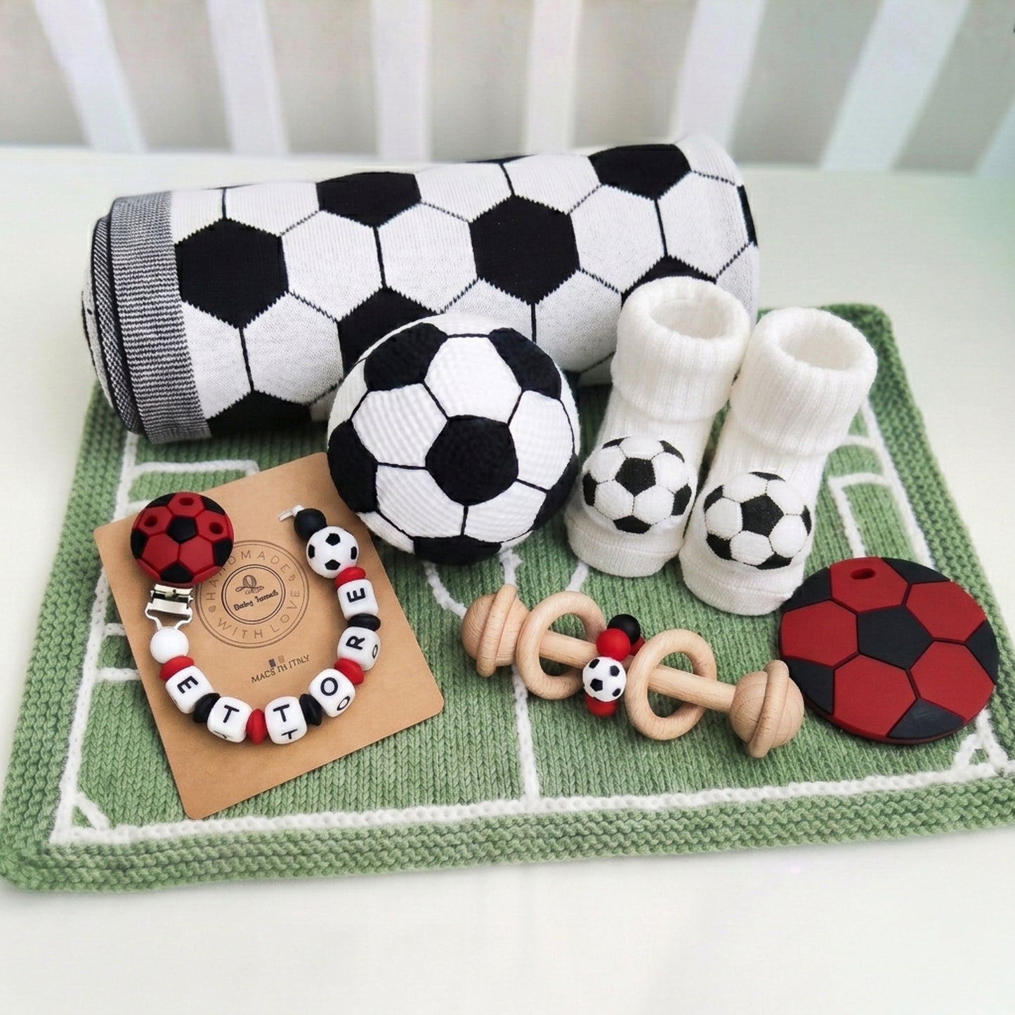 Set neonato rossonero milan