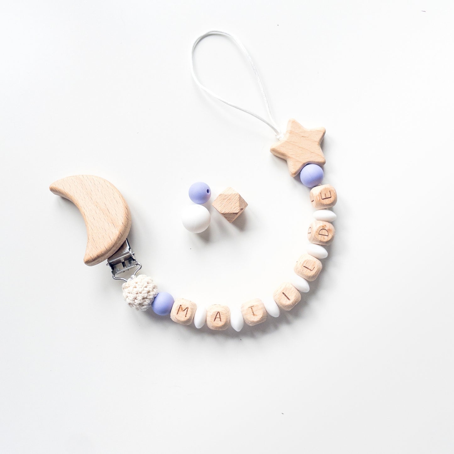Set regalo neonata | Regalo neonata personalizzato viola